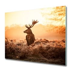 tulup.si Steklena podloga za rezanje Deer sunrise 2x30x52 cm