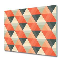 tulup.si Steklena podloga za rezanje Geometrijsko ozadje 2x30x52 cm