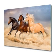 tulup.si Steklena podloga za rezanje Galloping konji 2x30x52 cm