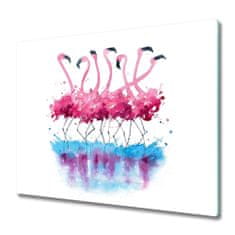 tulup.si Steklena podloga za rezanje Flamingos 2x30x52 cm