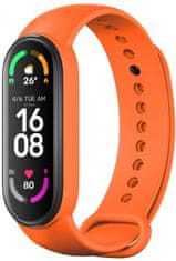 RhinoTech pašček za Xiaomi Mi Band 6, oranžen (RTACC056)