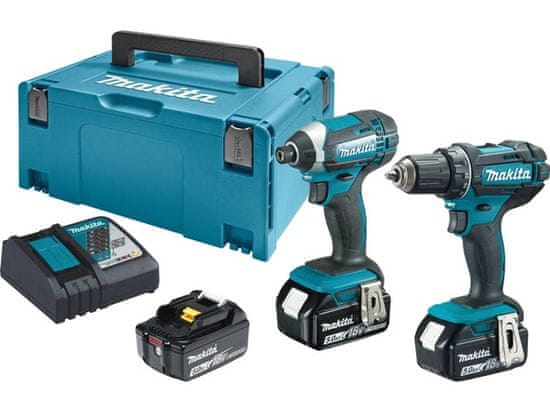 Makita DLX2127TJ1 LXT komplet akumulatorskega orodja