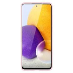Dux Ducis Yolo usnjeni ovitek za Samsung Galaxy A72 4G, roza