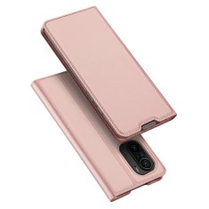 Dux Ducis Skin Pro knjižni usnjeni ovitek za Xiaomi Redmi K40 / Poco F3, roza