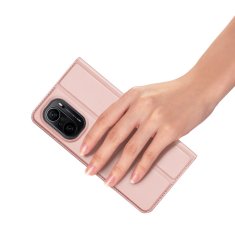 Dux Ducis Skin Pro knjižni usnjeni ovitek za Xiaomi Redmi K40 / Poco F3, roza