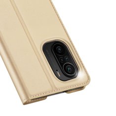 Dux Ducis Skin Pro knjižni usnjeni ovitek za Xiaomi Redmi K40 / Poco F3, zlato