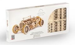 UGEARS 3D lesena mehanska sestavljanka U9 Auto (Grand Prix)