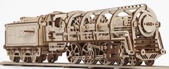 UGEARS 3D lesena mehanska sestavljanka Parna lokomotiva 4-6-0 s tendrom