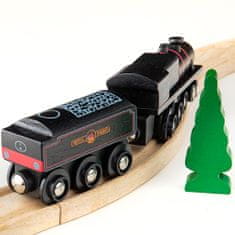 Bigjigs Rail Lesena replika lokomotive Black 5