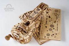 UGEARS 3D lesena mehanska sestavljanka Niner (Hurdy-Gurdy)