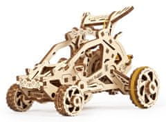 UGEARS 3D lesena mehanska sestavljanka Mini Buggy