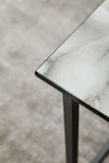 Bruxxi Kava miza Alen, 80 cm, marmor