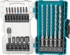 Makita E-07026 18-delni set za vrtanje SDS-PLUS in vijačenje