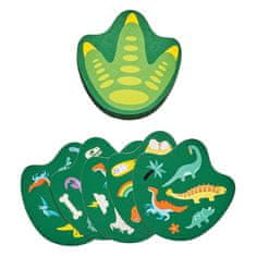 Petit collage Igra s kartami Dinosaurs