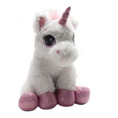 Unicorn Plišasta igrača bela 25cm