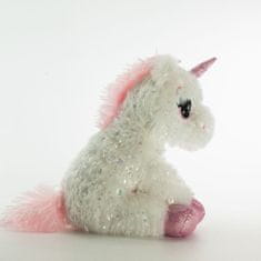 Unicorn Plišasta igrača bela 25cm