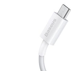 BASEUS superior cable usb - micro usb kabel za hitro polnjenje 2a 1m bel (camys-02)