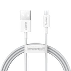 BASEUS Superior Series USB - podatkovni kabel za hitro polnjenje micro USB 2A 1m bela