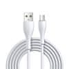 Joyroom Bowling Data kabel USB / Micro USB 2.4A 1m, bela