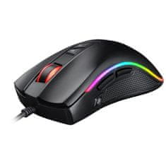 Inter-tech Nitrox GT-300+ gaming miška, RGB, USB