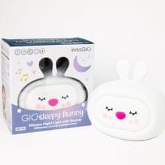 InnoGIO svetilka z melodijami SLEEPY BUNNY