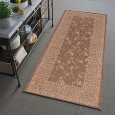 Chemex Preproga Floorlux Sidewalk String Stylish Fashion String 20025 Kremna Rjava 60x200 cm