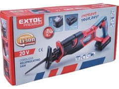 Extol Premium Extol Premium akumulatorska žaga za repo (8891820) SHARE20V, 20V Li-ion, 2000mAh