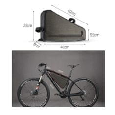 MG Bicycle Bag torbica za kolo 8L, siva