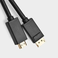 Ugreen DP101 kabel DisplayPort / HDMI 4K 2m, črna