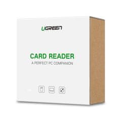 Ugreen Card reader čitalec kartic USB 3.0 SD / micro SD, črna