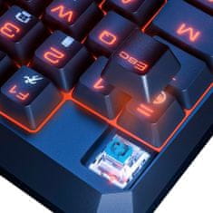 BASEUS Gamo GK01 enoročna gaming tipkovnica, 35 tipk, USB