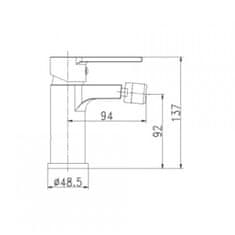 Sanotechnik Sanopolo armatura za bide (712-8)