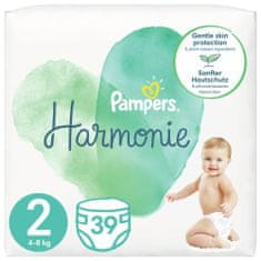 Pampers Harmonie plenice, velikost 2, 4–8 kg, 39 kosov