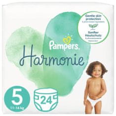 Pampers plenice Harmony, velikost 5, 24 kosov, 11 kg-16 kg