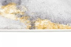 Chemex Preproga Shine Luksuzno Edinstveno Zlato Moderno Fc08A Ftz Kremna Modra Siva Večbarvna Zlata 80x150 cm