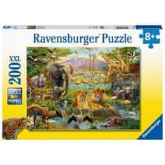 Ravensburger sestavljanka Afriške živali v reki, 200 kosov