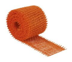 Bellatex Okrasni trak iz jute - 3 m x 4 cm - oranžna