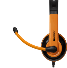 Defender Warhead G-120 gaming slušalke, črni + oranža, 2 m kabel