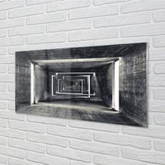 tulup.si Steklena slika Tunnel 100x50 cm 2 obešalnika