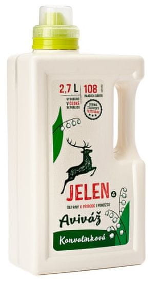 Jelen mehčalec z vonjem šmarnic, 2,7 l