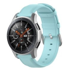 BStrap Leather Lux pašček za Samsung Galaxy Watch 42mm, teal