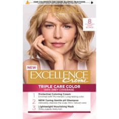 Loreal Paris barva za lase Excellence, 8 Light Blonde