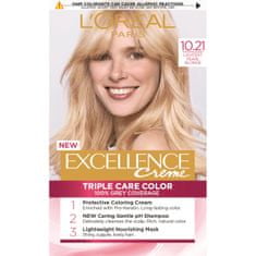 Loreal Paris barva za lase Excellence, 10.21 Lightest Pearl Blonde