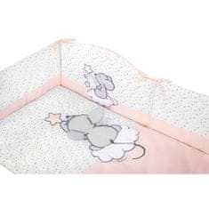 BELISIMA 6-delna posteljnina Cute Mouse 100/135 roza