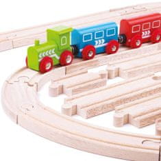 Bigjigs Rail Lesena proga 24 kosov