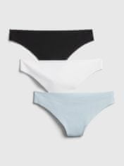 Gap Hlačke no-show thong, 3ks XS