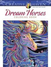 Creative Haven Dream Horses Coloring Book