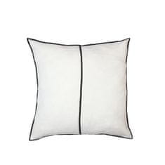 CASAMANCE Okrasna blazina LINEN 45 x 45 cm, blanc patale