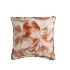 CASAMANCE Okrasna blazina MELUMBO 45 x 45 cm, oranžna brule