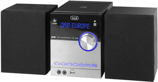 Trevi HCX 10D8 glasbeni Hi-Fi sistem, DAB/DAB+, Bluetooth